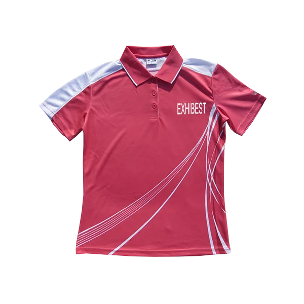 Sports fabric heat transfer printed T-shirt