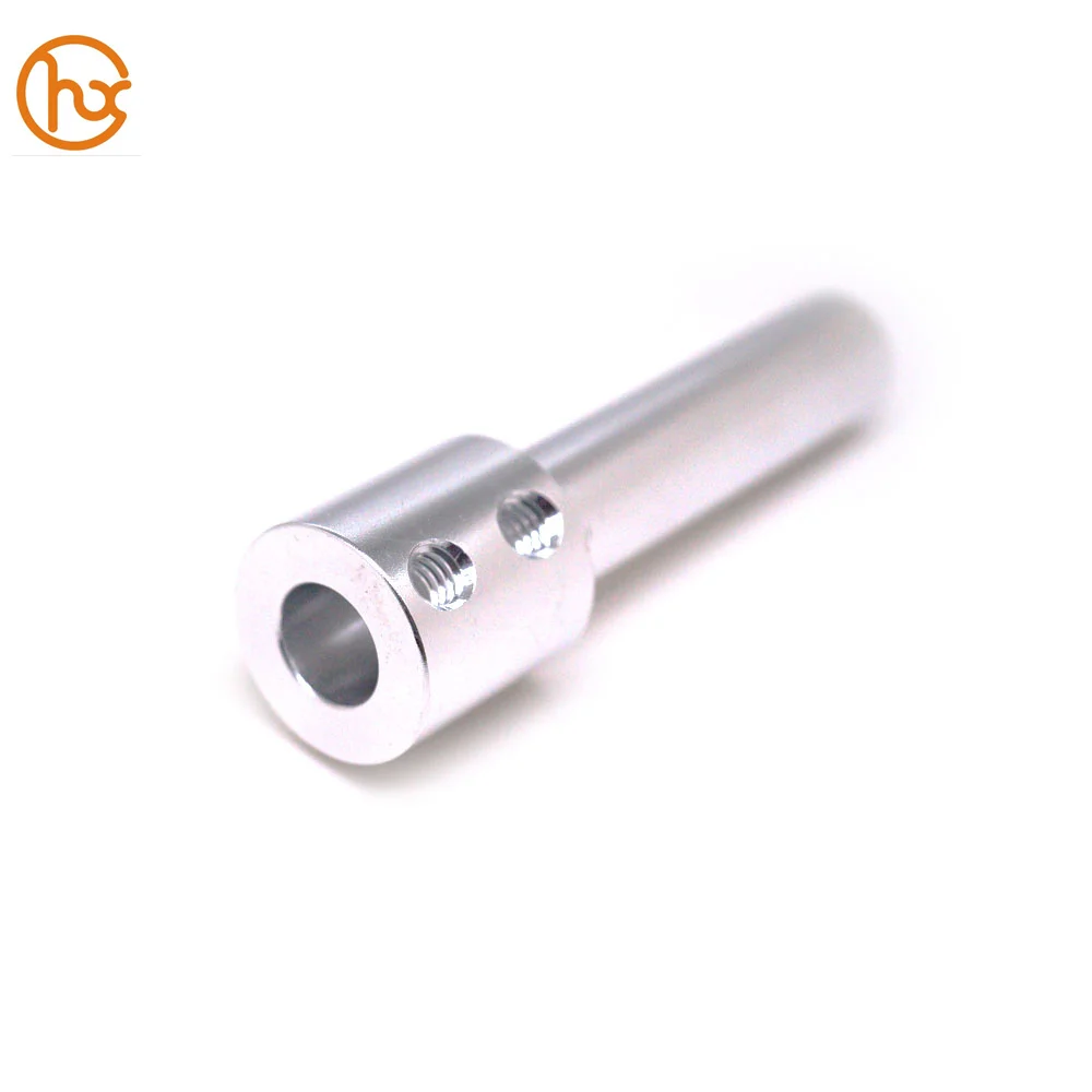HX Hot Sale CNC Machining Parts Polished Stainless Steel Shaft Metal Linear Shaft with Internal Thread