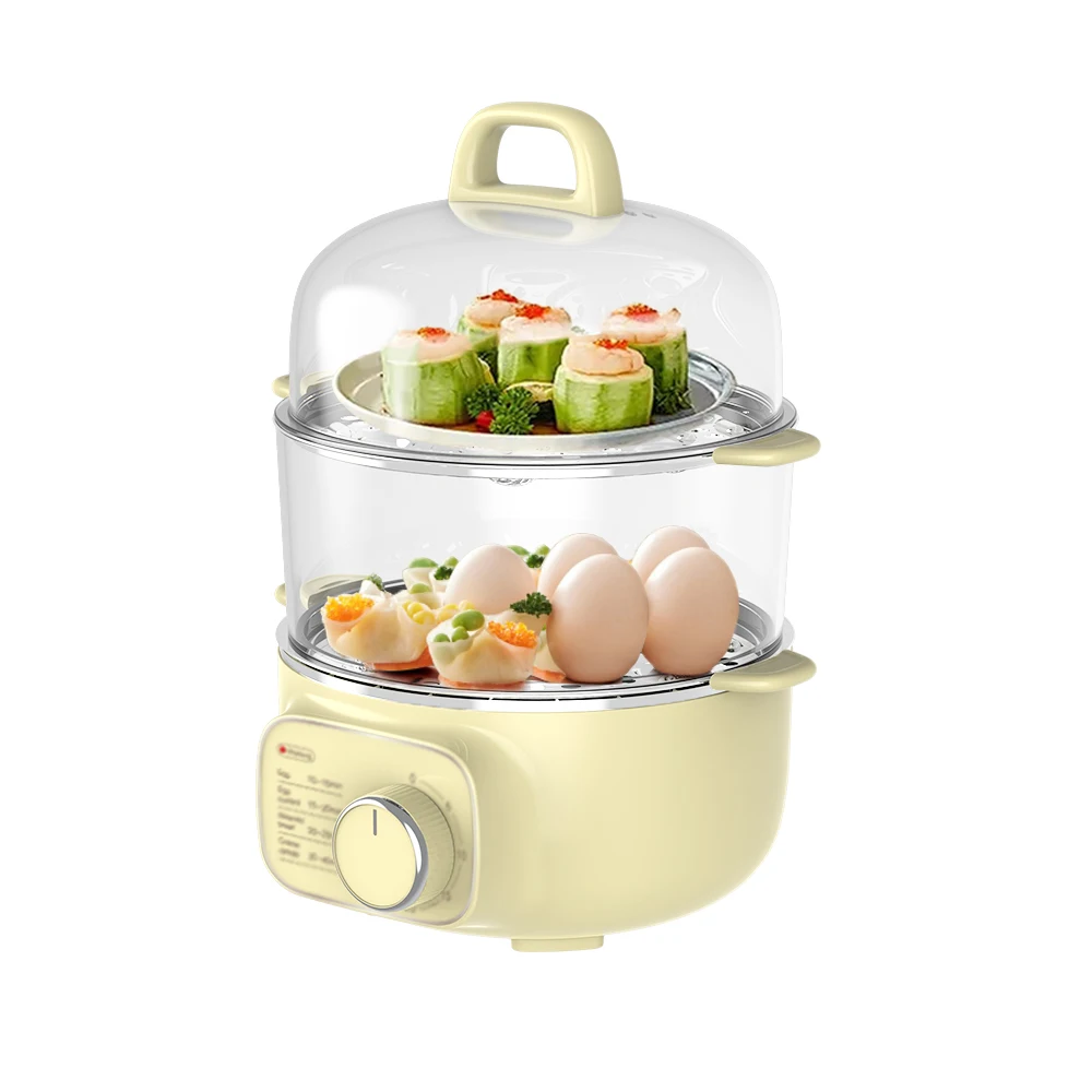 Заводские портативные двухслойные Детские и семейные электрические котлы для яиц