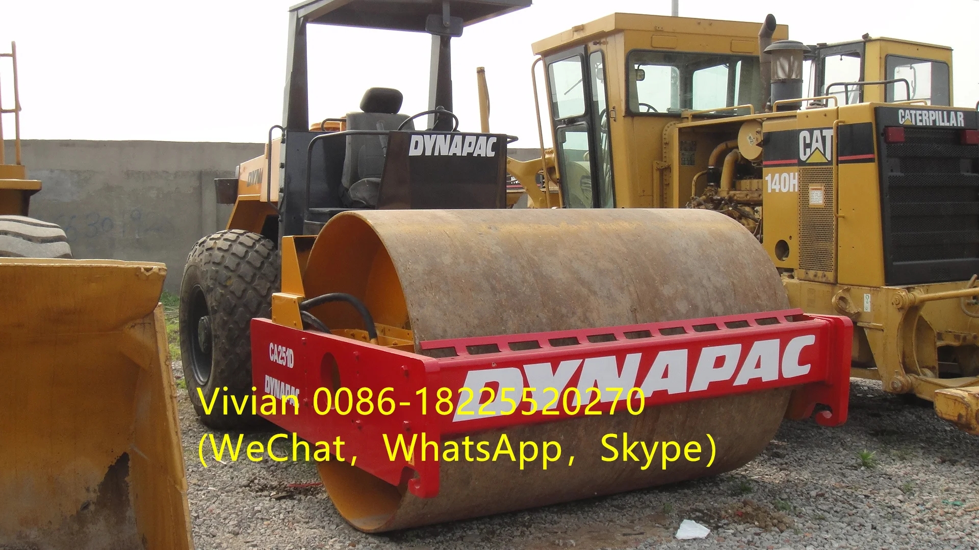 Дешевый уплотнитель дорожного качения Danapac CA251D высокая производительность