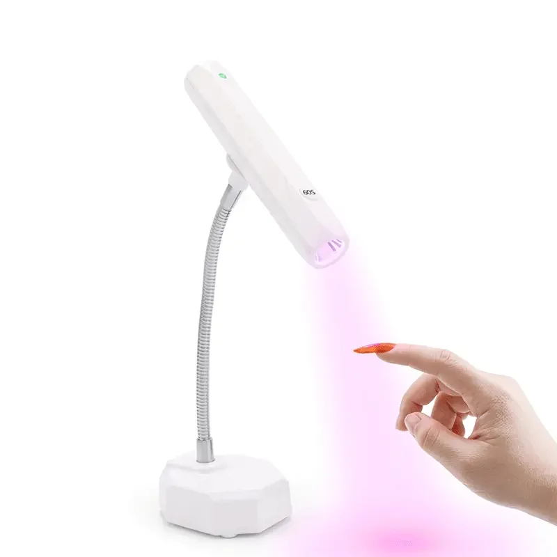New Style 9W Dual purpose manicure nail lamp mini UV LED dryer nail lamp Handheld desktop Nail lamp