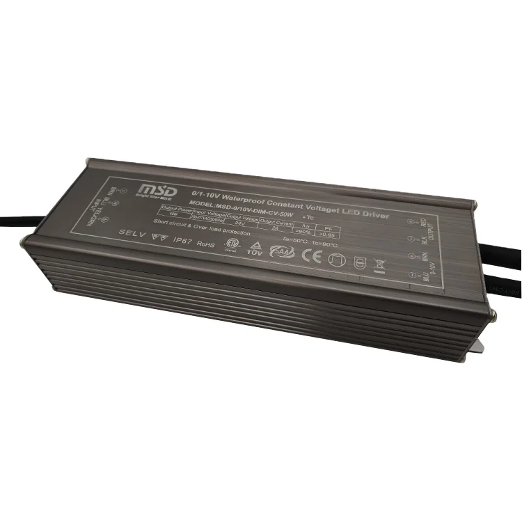 waterproof 200w 0-10v constant current dimmable led driver power supply