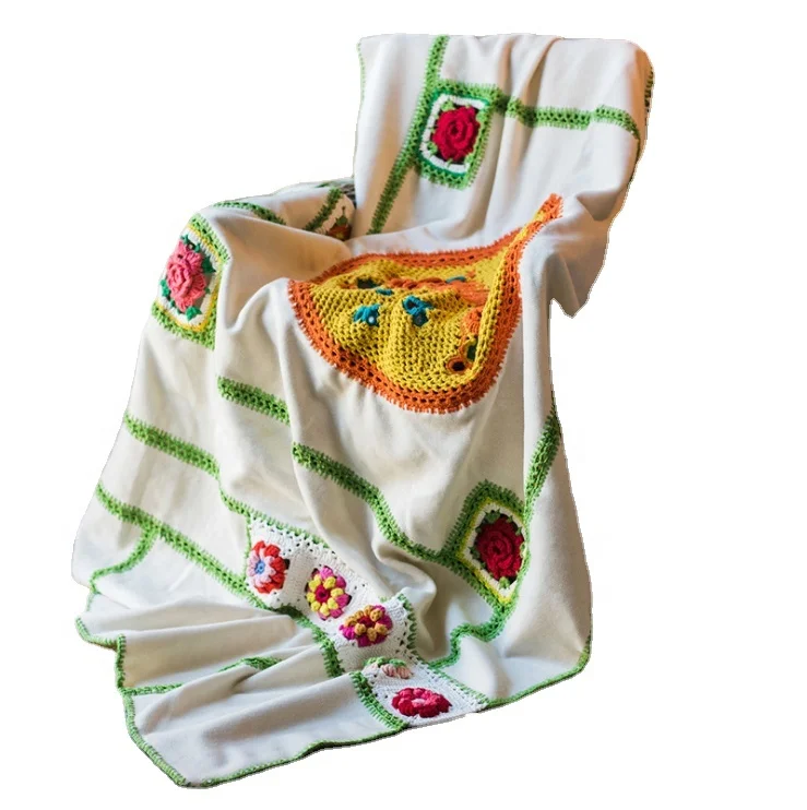 
Hot selling Personalized Monogram fabric stitching patchwork quilt patterns for bedding 