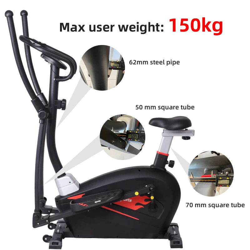  SD-E03 Factory directly selling home gym fitness lose weight equipment magnetic elliptical cross trainer