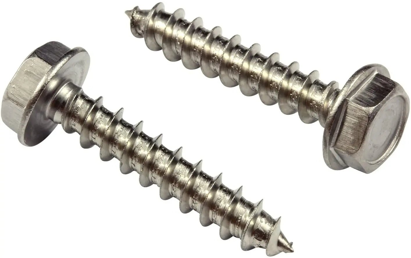 18-8 (304) из нержавеющей стали болты с шестигранной головкой саморезы с пресс шайбой для дерева