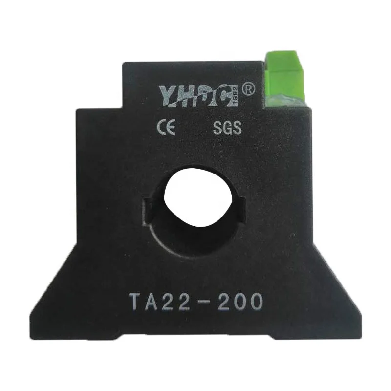 YHDC 80A-200A THROUGH CORE TYPE PRECISION CURRENT TRANSFORMER TA22 with 14mm Diameter