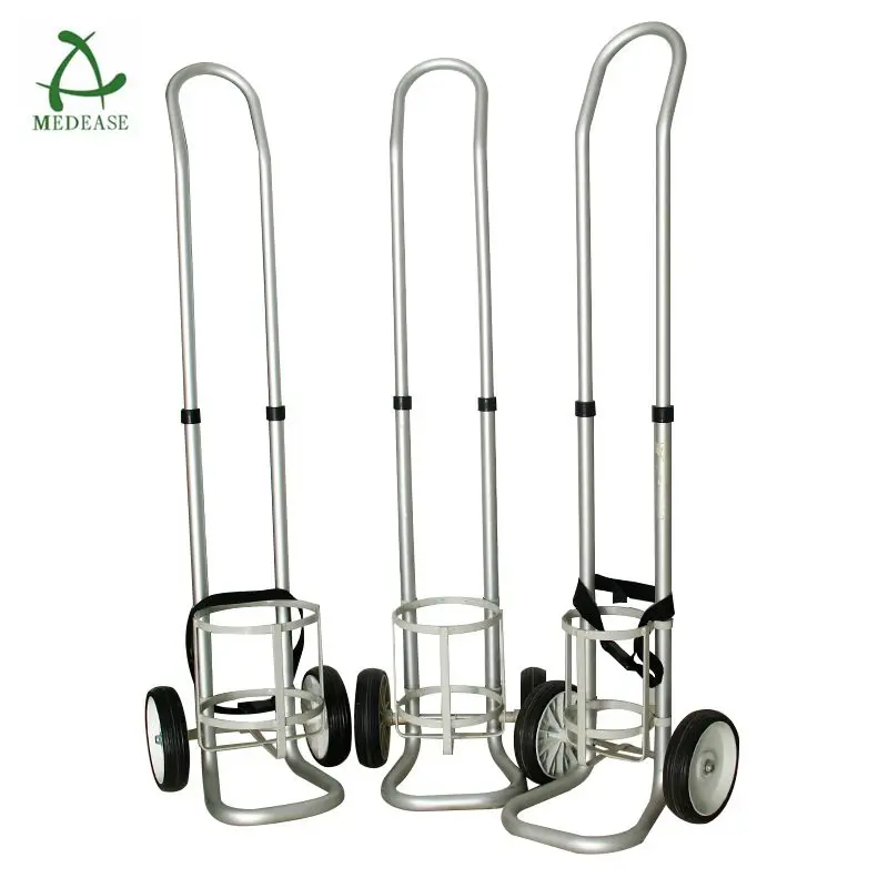 Oxygen Cart Oxygen for Box Packing Carts Adjustable De Professional Stainless Steel Tools Roll Container 3 Years Aluminium ME CL (1600165825729)