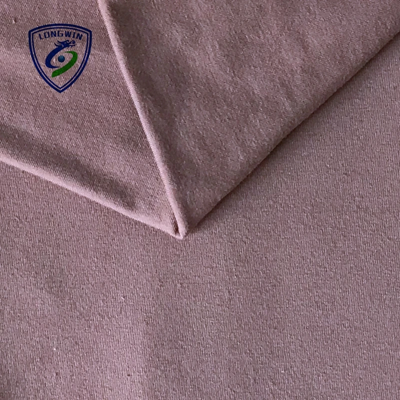 High quality manufacturers knitted 4 way stretch spandex fabric cotton jersey fabric