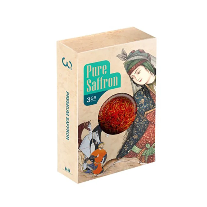 Оптовая продажа, Mazzex, высокое качество, чистый супер negin saffron bulk, 3 г