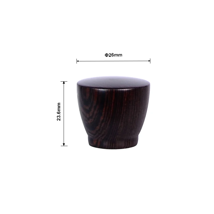 Bamboo Cap Plastic Aluminum Soft Tube Cap 18 MM Wooden Cap