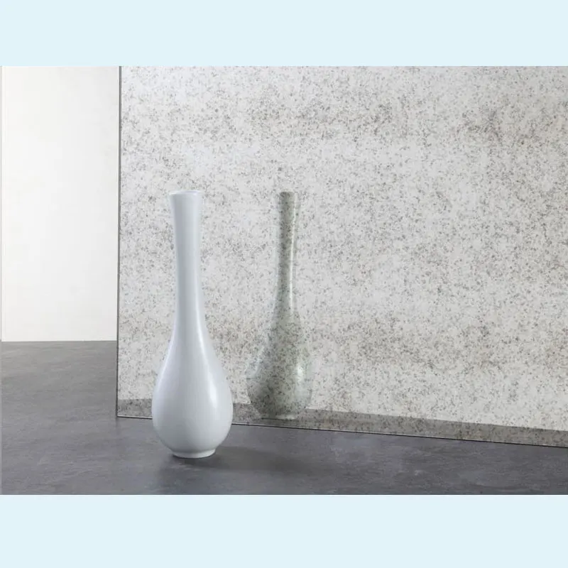 Wholesale 4mm 5mm 6mm sliver antique furniture glass mirros for decoration wall titles antique mirror glass