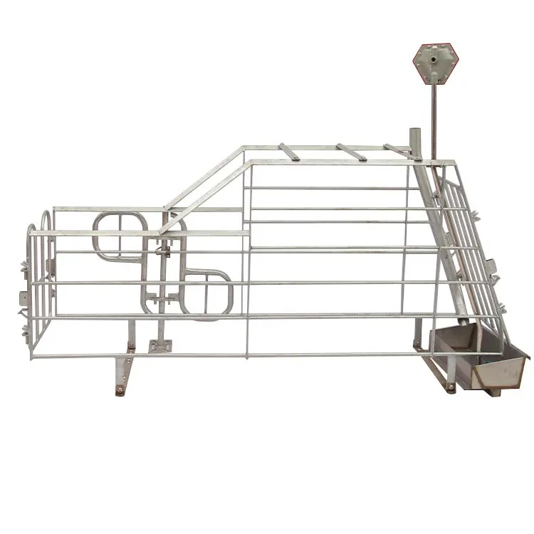 Production StallSow Gestation Bed Galvanized Farrowing Crates Pen Pig paper Flooring Stall