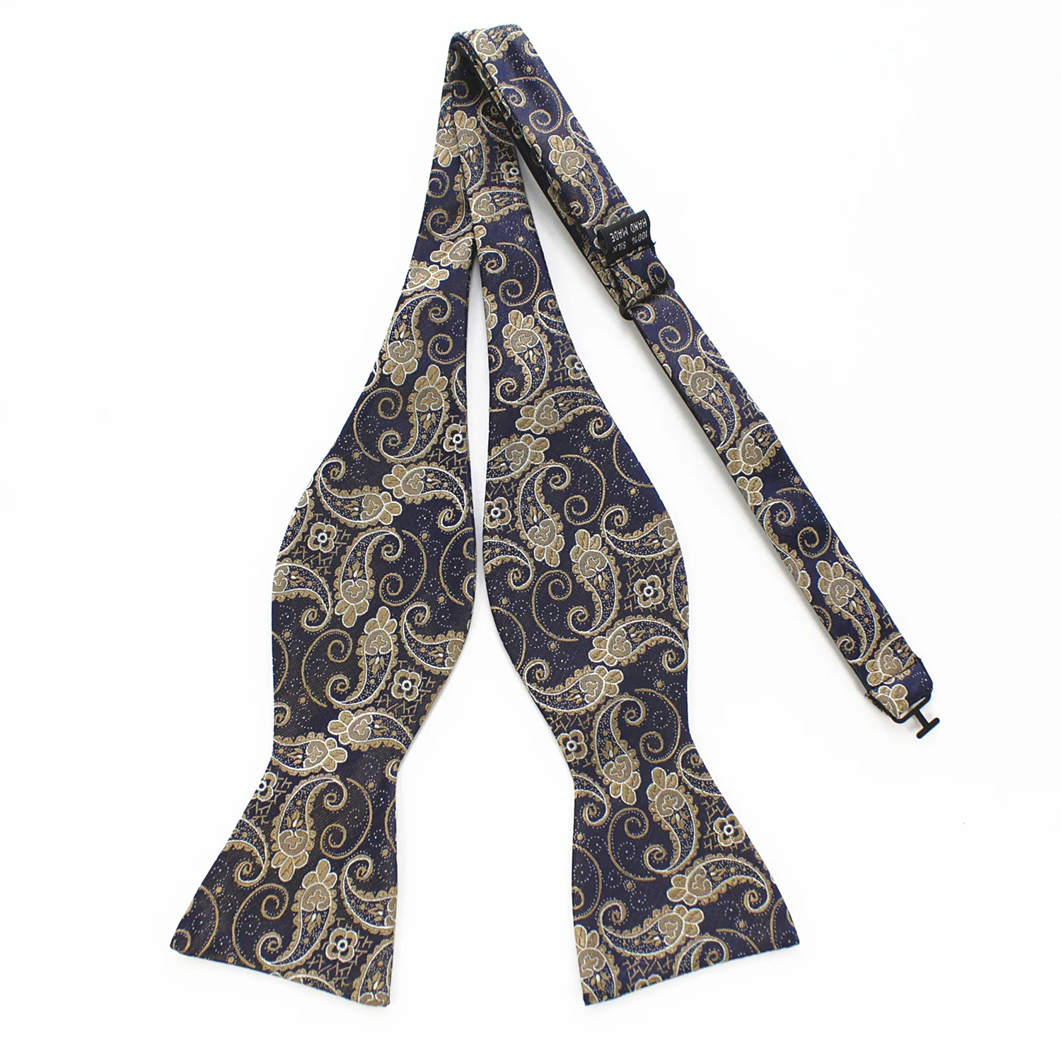 Mens Luxury Bowtie Set with Pocket Square Jacquard Blue Red Green Bowtie Wedding Party Meeting