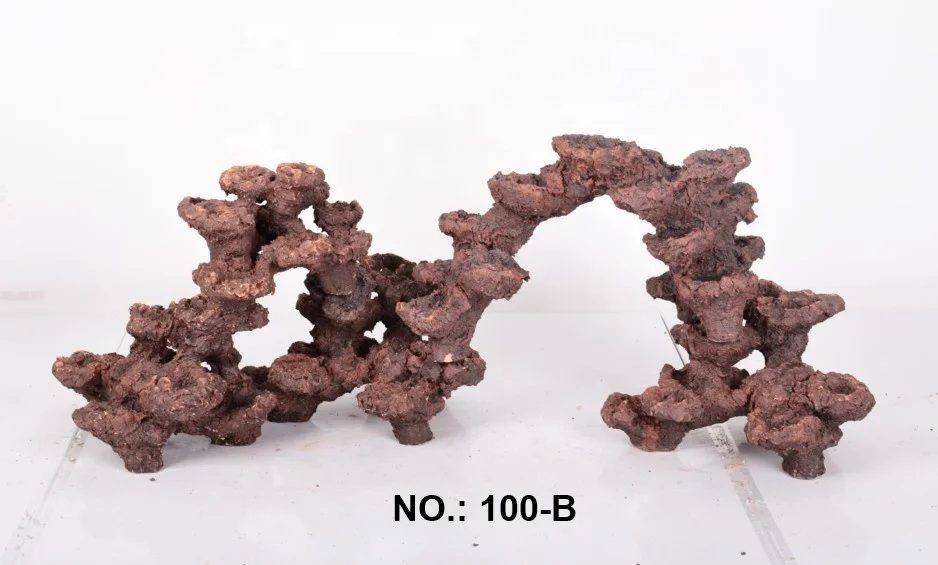 Coral Reef Rock 100-D A.S. Aquarium Decorative Stone Ceramic Rock for Large Fish Tank Live Rock Function