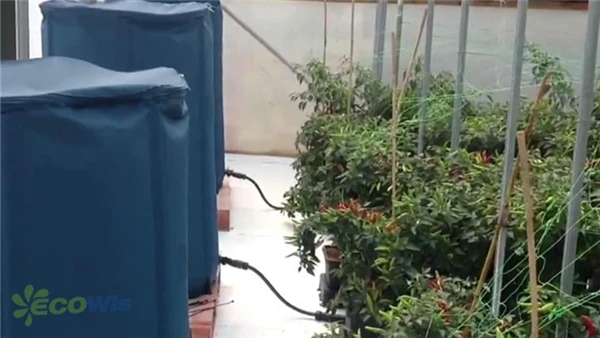 Складной водяной резервуар