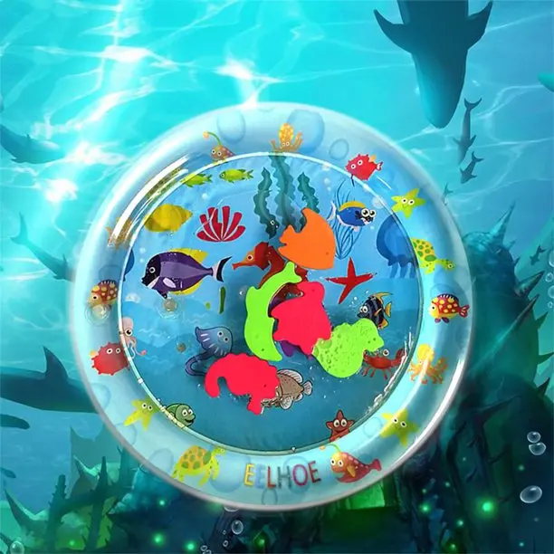 Creative Baby Water Mat PVC Inflatable Patted Pad Cushion kids Water Play Mat for Children Early Learning Toys