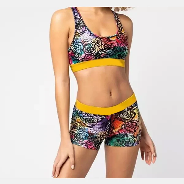 2021 Womens Set 2pc Jogger Plus Size Bra and   Short Girl Women Sets Underwear Boxers