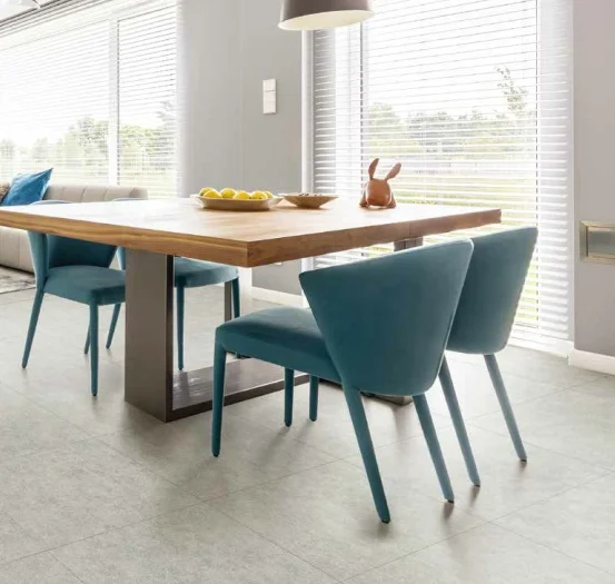 OEM Production available LUXURY Flooring CONCRETE  PVC TILE