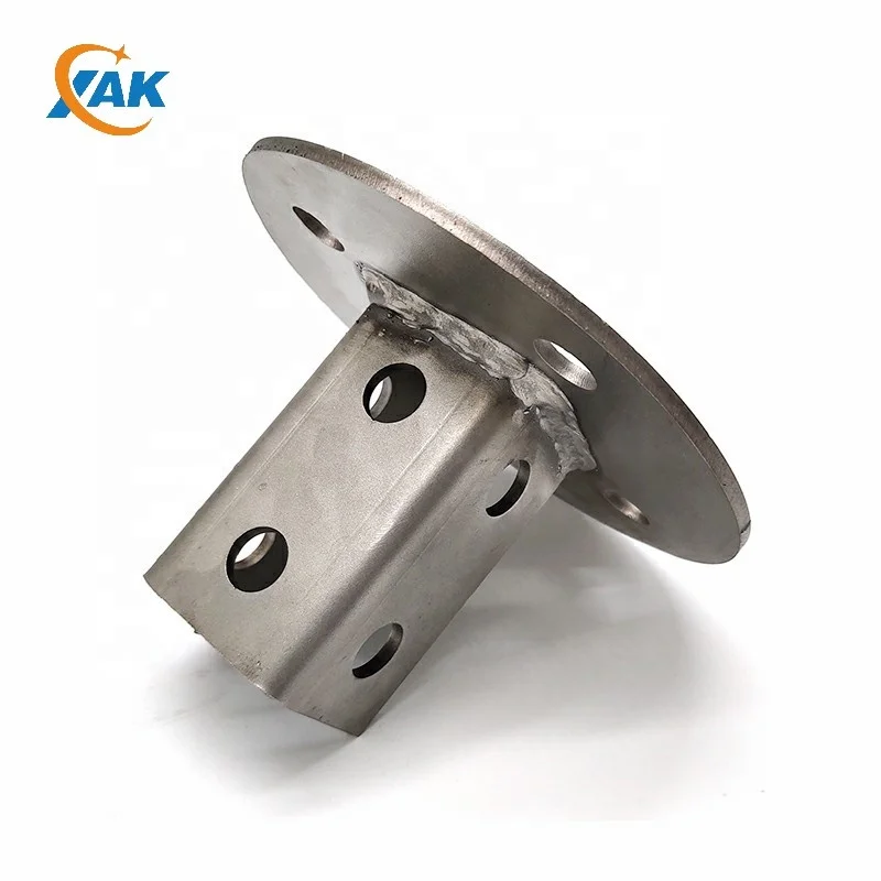 XAK Новая нержавеющая сталь SS304/SS316/оцинкованная конструкция Круглый стальной кронштейн для стального