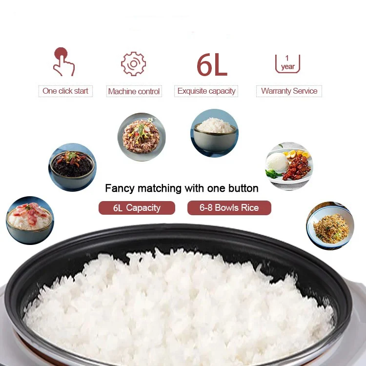 multifunctional electric rice cooker high frequency pressure plastic rice pasta electric cooker for rice