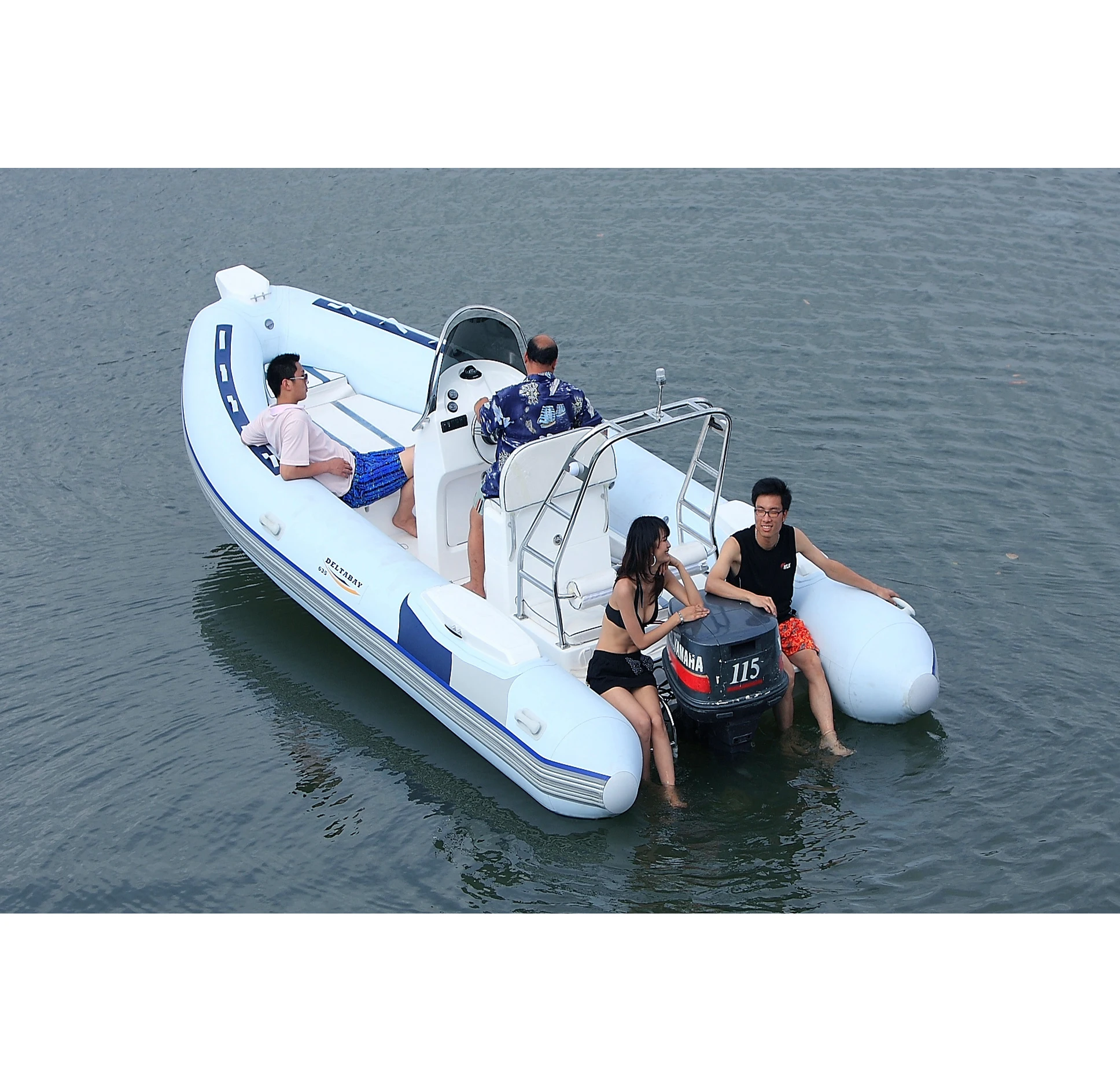 RIB635 RIB Hypalon motor boat boat engine