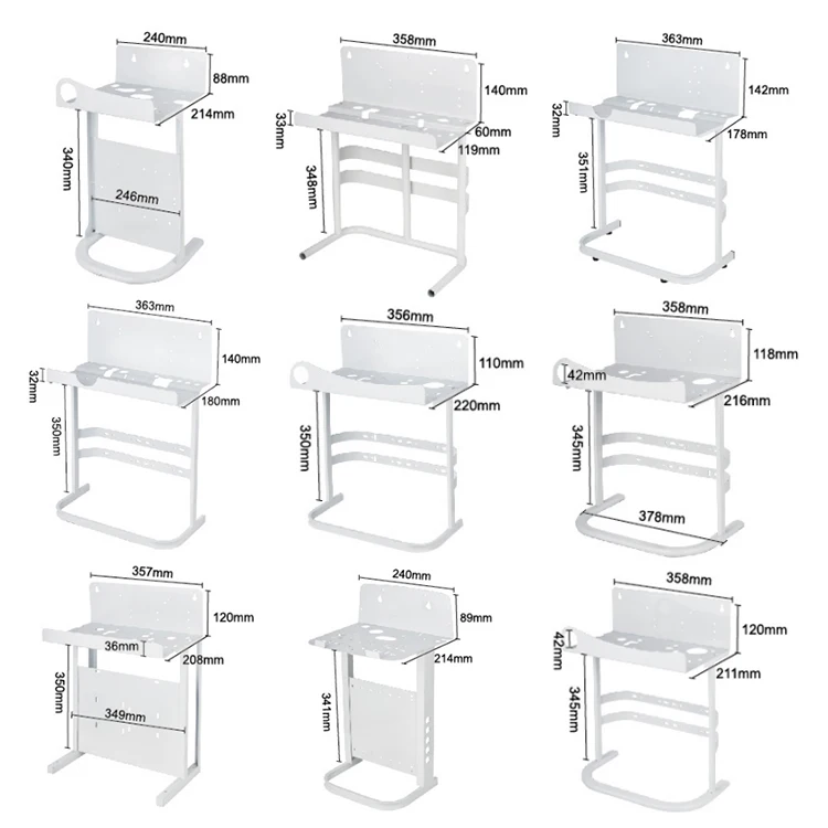 One Stage/Single Stage Metal 10inch 20inch Slim/Big Blue Ro Bracket RO Water Metal Bracket