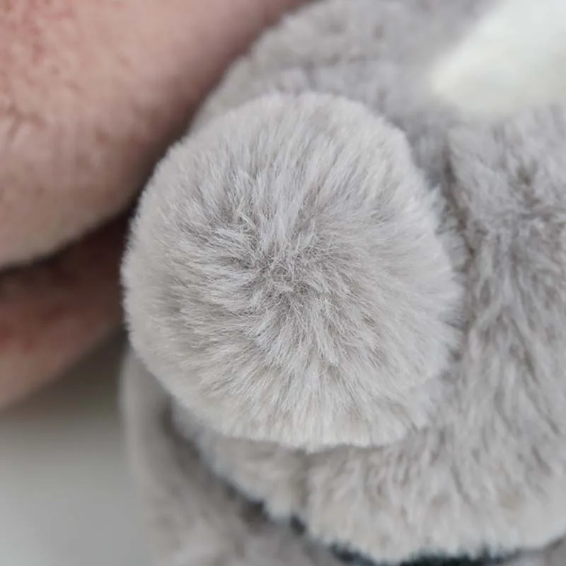 Furry Cute Owl Rabbit Fleece Soft Sole House Fashion Faux Fur Fluffy Womens Slippers