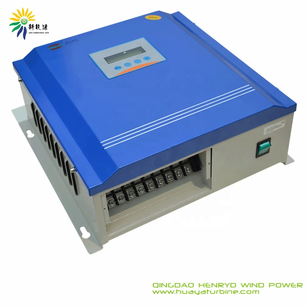 HENRYD! PWM Wind Generator Controller 1kw 2kw 3kw 5kw CE PROVIDED Lithium Ion 1 Set Carton/plywood Case 2 Years 24V 48V 96V 120V
