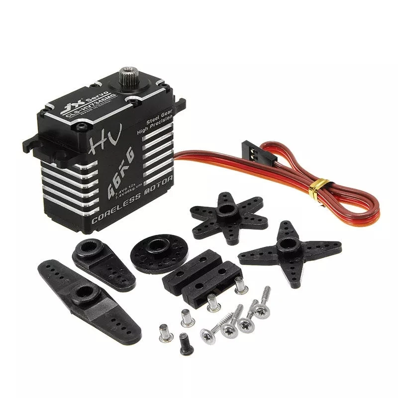 CLS-HV7346MG coreless high voltage 50kg torque cnc rc servo motor