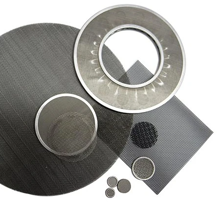 
High Density Easy To Clean 80Mm Stainless Steel Filter Screen Mesh Disc 