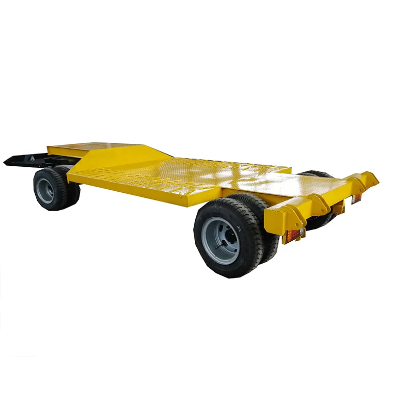 Heavy Duty Tractor Flat Board Trailer Harvester
