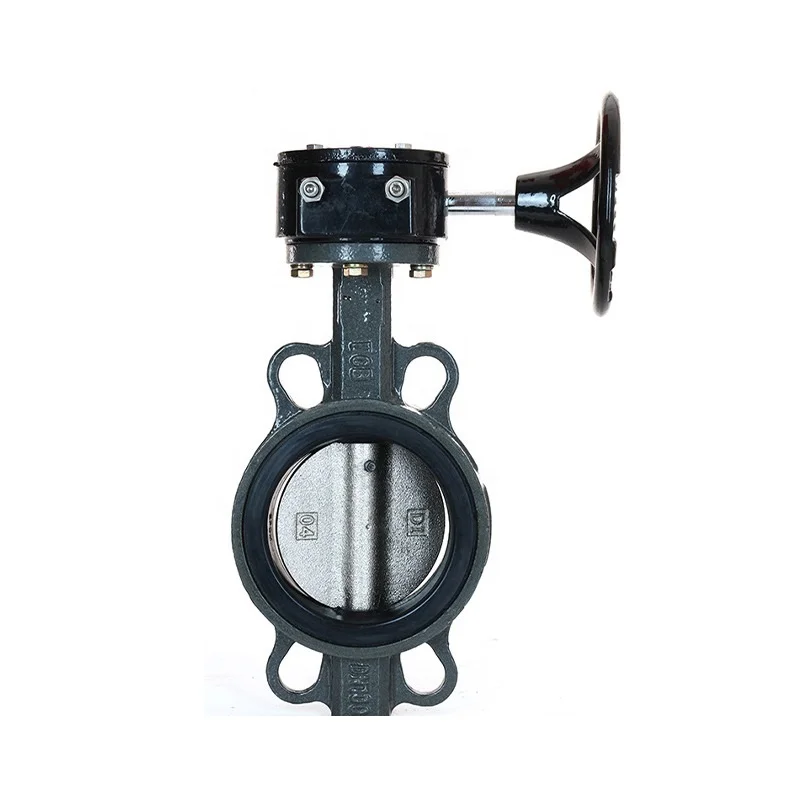 Marine Cast Iron Butterfly Valve Worm Gear Operator Type -JIS F7480