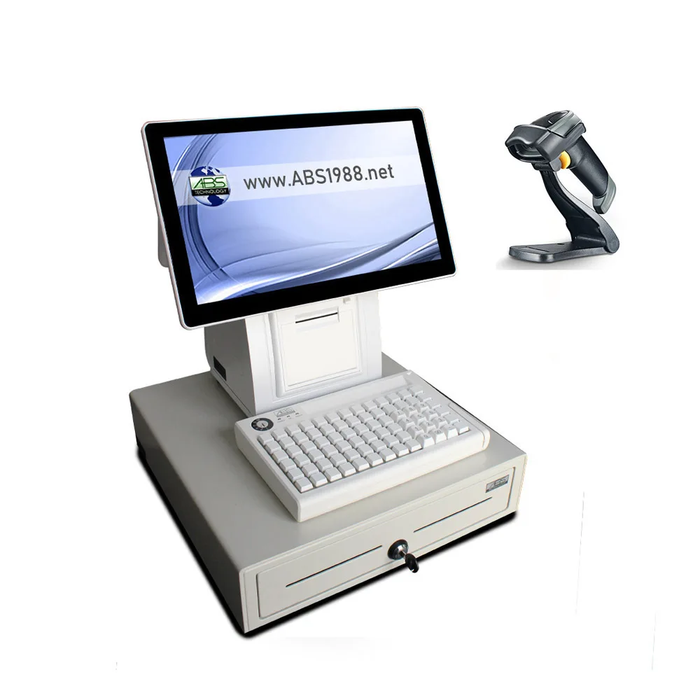 High Quality 58MM Thermal Printer 12V-7A DC Power Supply POS System Cash Register for Shop and Mall