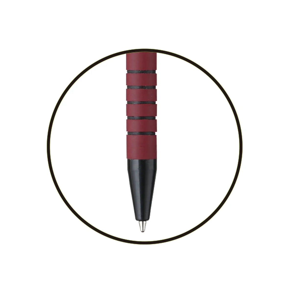 OEM Rubberized Ballpoint Pen, Classic Style with Private Label for Custom Promotional Stationery