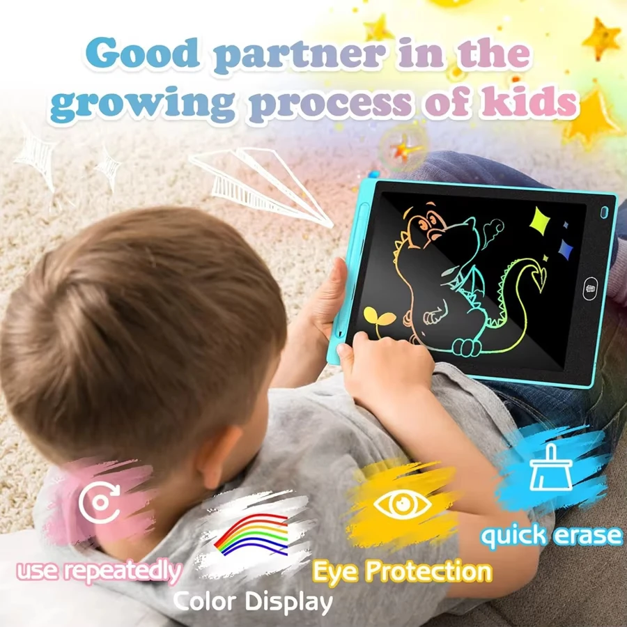 Kids Digital Electronic Drawing Boards Memo Write Drawing Pad Erasable Writing Tablet Doodle Memo Pad For Kids