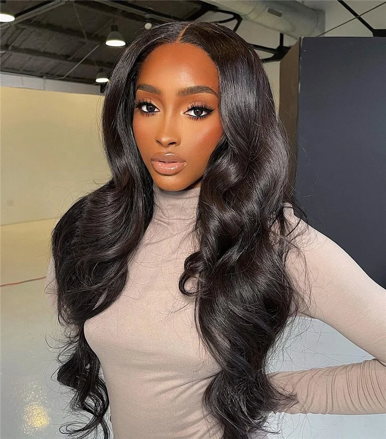 
40 Inch Long Wigs 360 Swiss Lace Frontal Raw Virgin Human Hair Wigs Vendors 