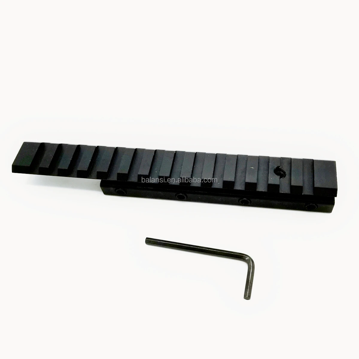 
14 Slot Scope Adapter Rail Mount Crossbow Airgun Weaver Picatinny 11 to 20mm Rifle Bass Pistol Airsoft 