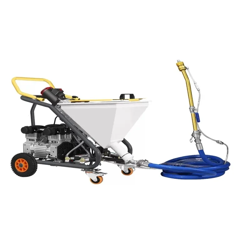 Professional Electric Wall Airless Waterproof Paint Putty Texture Spray Mortar Cement Plaster Machine Screw Pumps