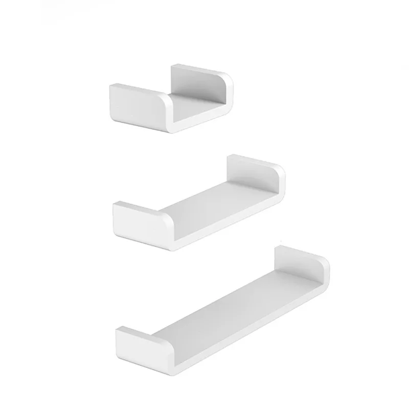 Bathroom shelf Kitchen bathroom wall hanger toilet waterproof plastic storage Shelf