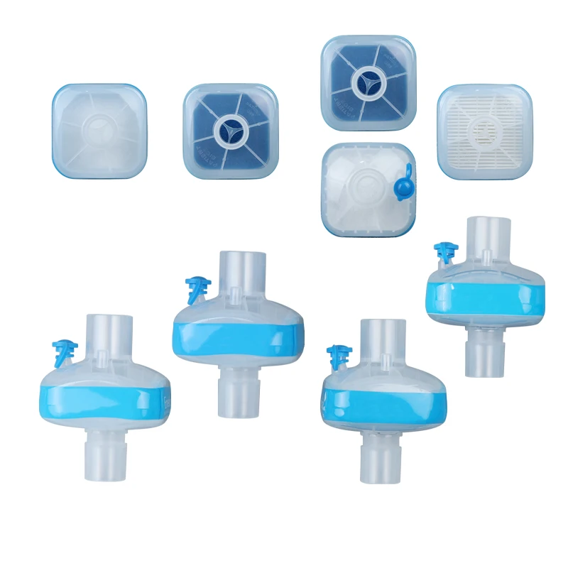 EOS Sterilization 99.99% Bacterial Filtration Efficiency Medical Blue Adult Pediatric Bacterial/Viral Filter