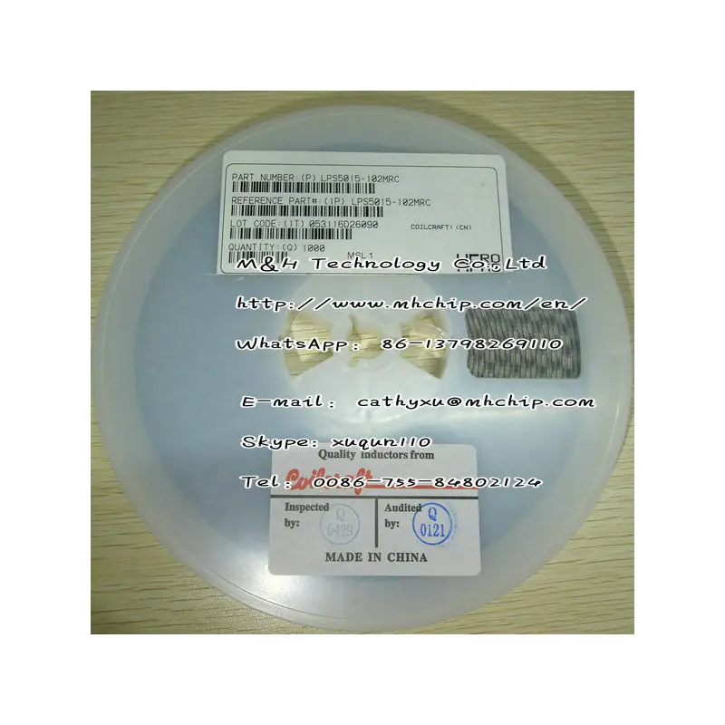 LPS5015-102MRC Fixed inductor LPS5015 Low Profile 1.0uH 2.65A 20% SMD inductor