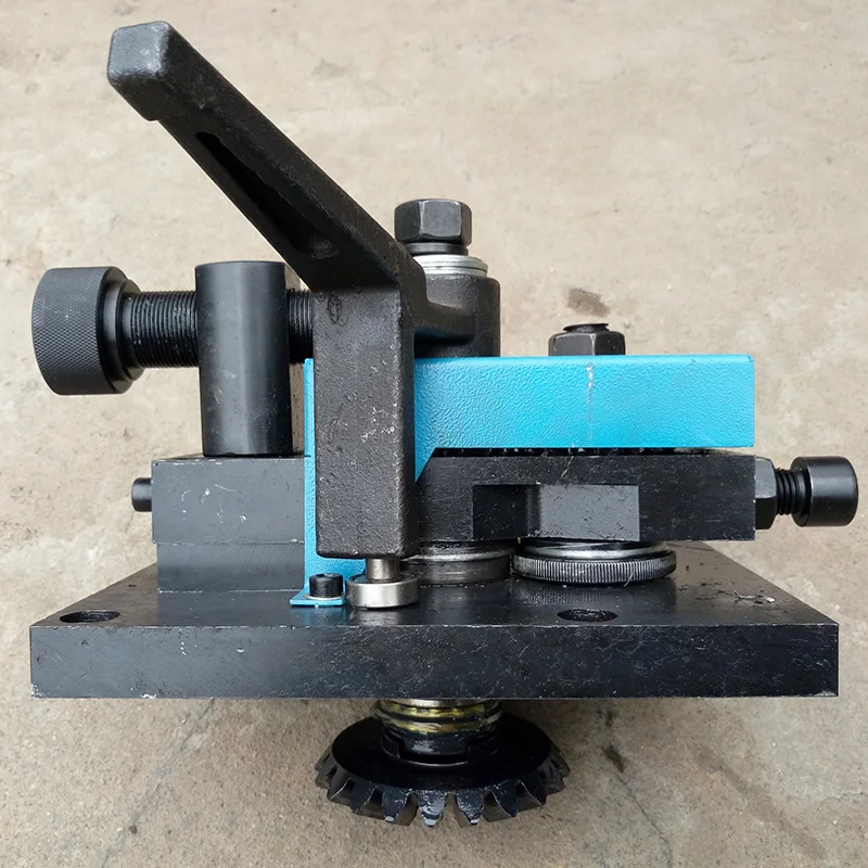 SA-12HB Square Tube Air Duct Multi-functional Pittsburgh Lock Forming Machine HVAC Lock Former Sheet Metal Making Machine