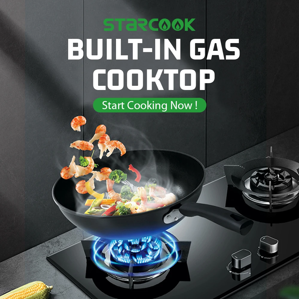 
Stainless Steel 4 Burner Built in Gas Hob Built-in Gas Stove 