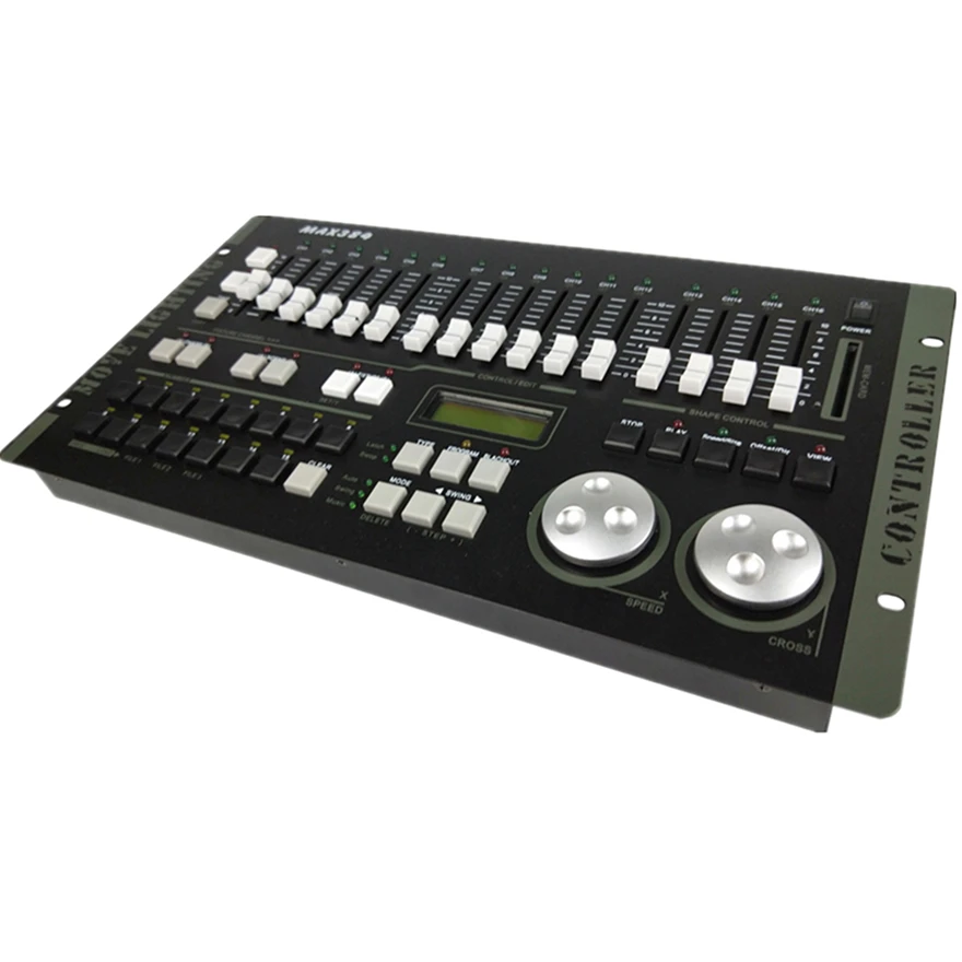 384 DMX DJ контроллер DMX512 Освещение Диско консоль для сценического освещения микшерный стол