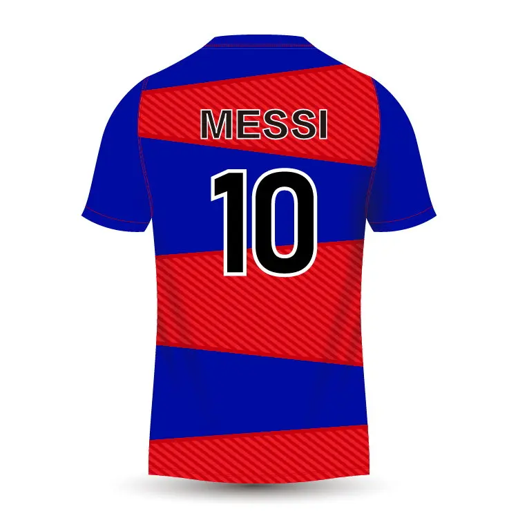 Custom Men Youth Dark Blue Black And Red Stripe Collared Embroidered Sublimated Soccer Jersey Practice Football Shirt Polo Trade