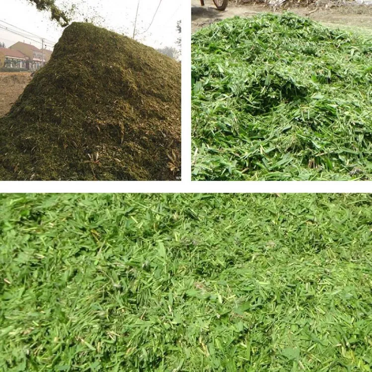 Multifunctional silage shredder chopper machine / Animal feed straw chopper / Farm hay grass chaff cutter grinder machine