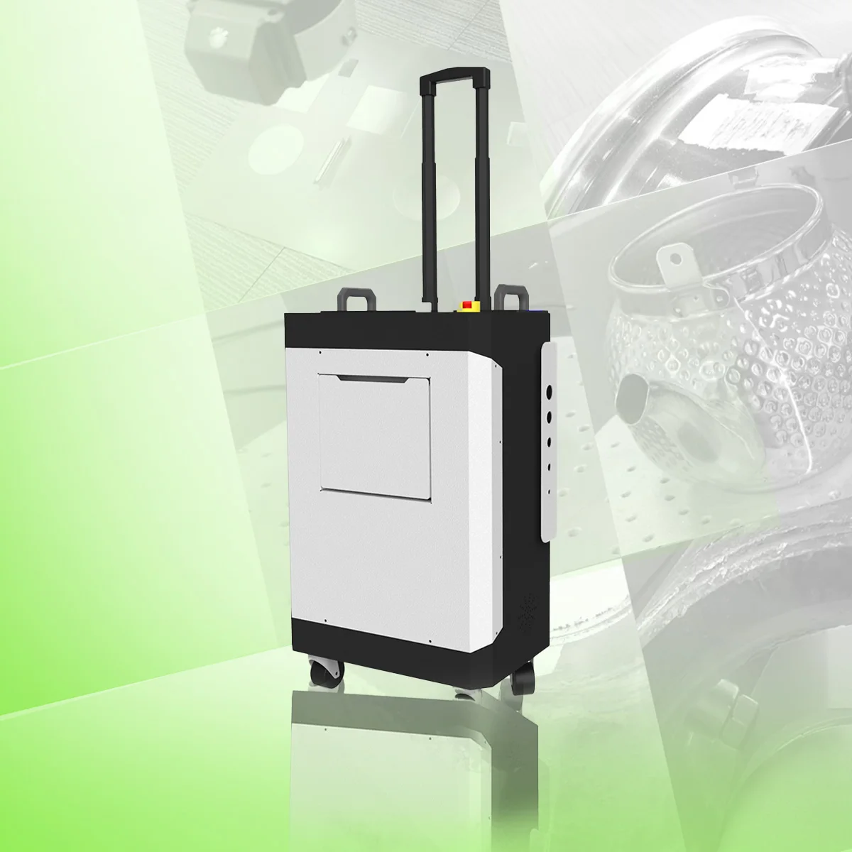 mini laser cleaning machine portable laser rust removal machine laser paint removal cleaning machine with CE  certification