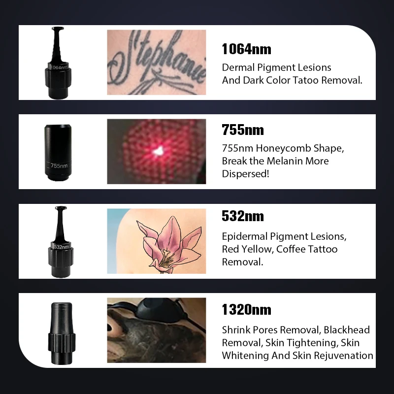 picosecond laser multifunction 2 in 1 q switched nd yag tattoo removal picolaser pico laser hair removal machine