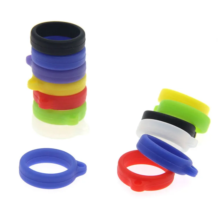 China Factory Custom small O silicone Rings for lanyard high quality rubber ring