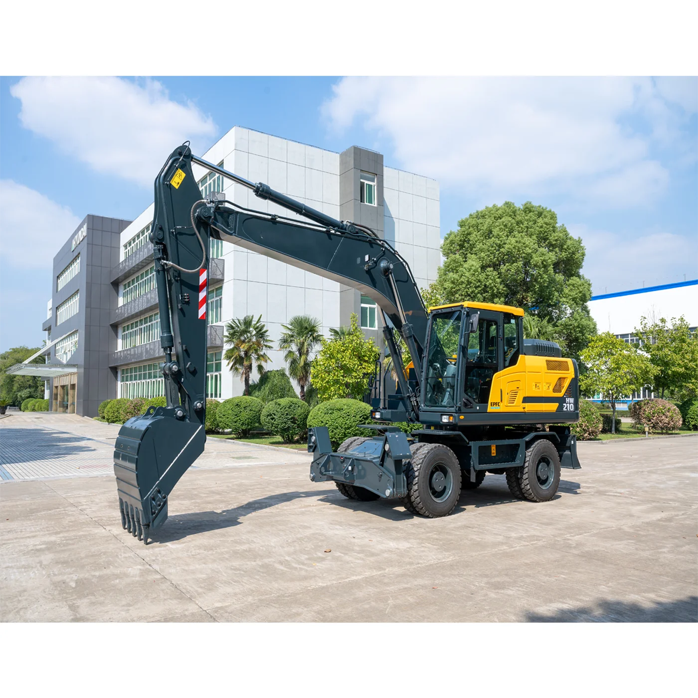 2024 NEW WHEEL EXCAVATOR 22 Ton 150 kW Excavator HW210 on SALE